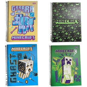 Cadernos Personalizados Minecraft
