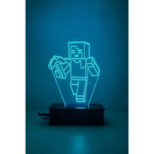 Luminária LED Steve Minecraft