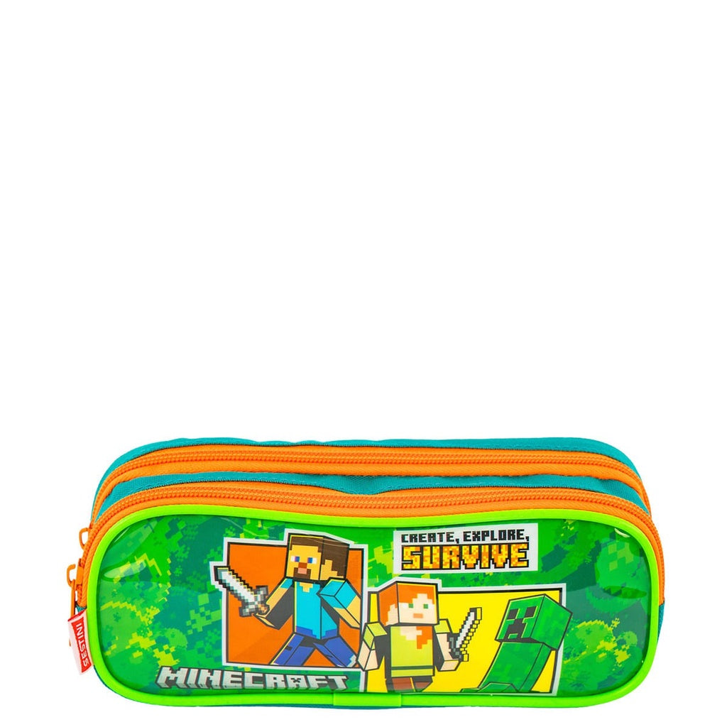 Estojo Minecraft Multicor