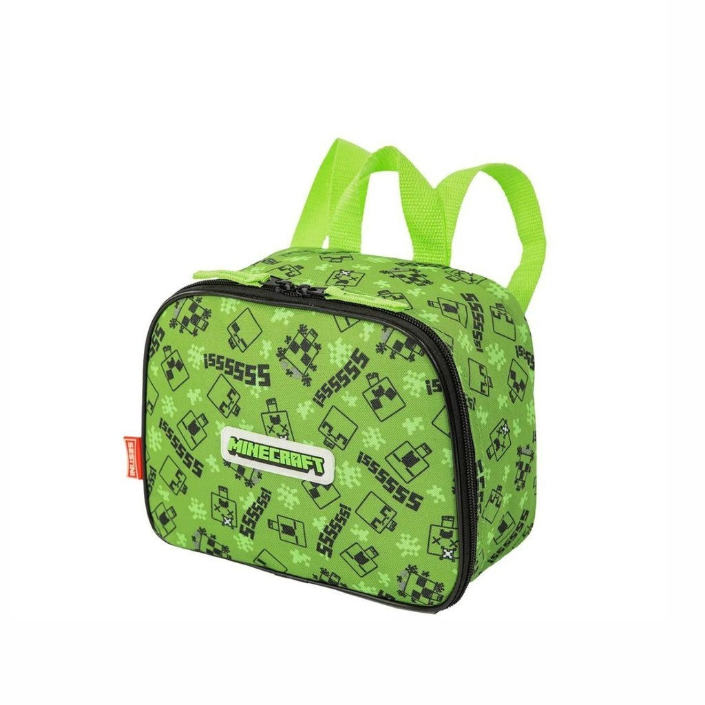 Lancheira Minecraft Green Pack