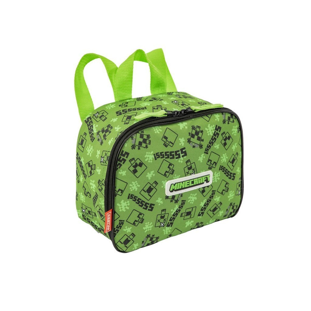 Lancheira Minecraft Green Pack
